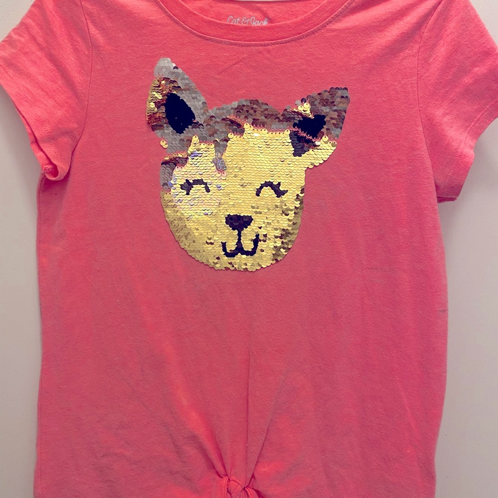 3 Used girls sequence shirts